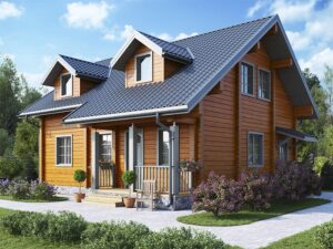 Дом из бруса ДБ-135